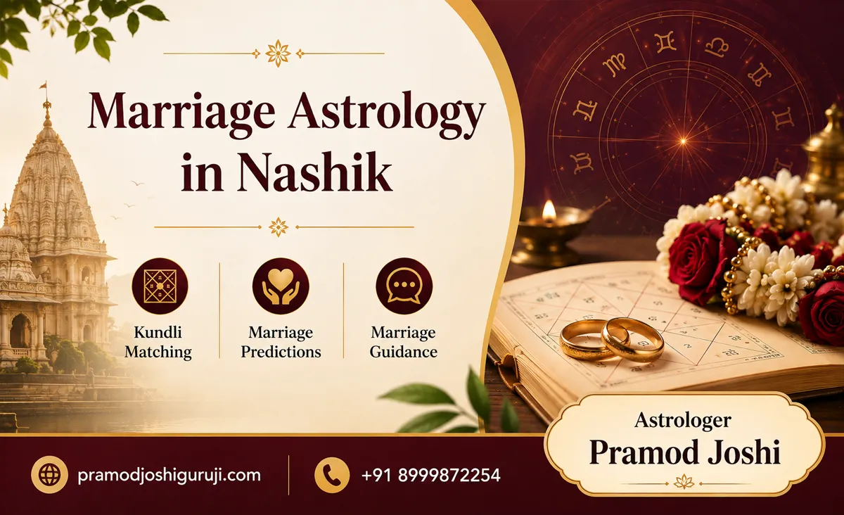 Marriage Astrology in Nashik: Kundali Matching, Marriage Delay & Compatibility